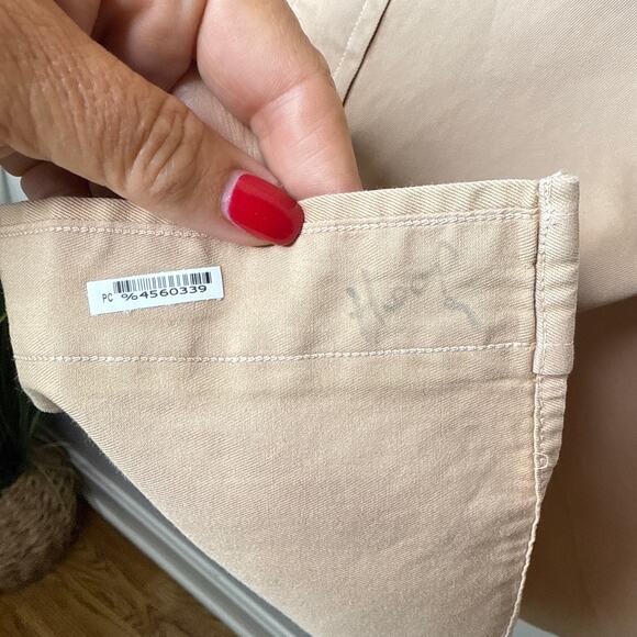 Brooks Brothers Men's‎ XL Tan Front Pockets Long Sleeve Button Up Shirt Cotton - Picture 8 of 8